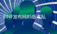 DNF发布网85版本私服（DNF发布网与勇士85版本单机）