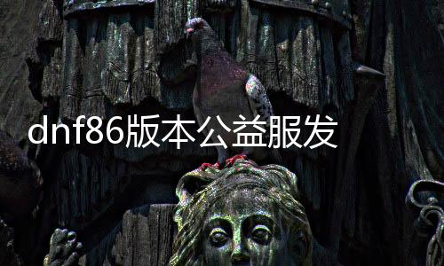 dnf86版本公益服发布网无限点券（dnf85版本公益服发布网）