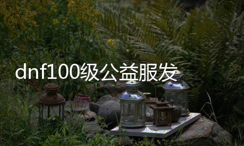 dnf100级公益服发布网在哪儿下载（dnf100版本公益服发布网）